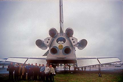 Buran Analog at the Zhukovsky Airshow in September 1993